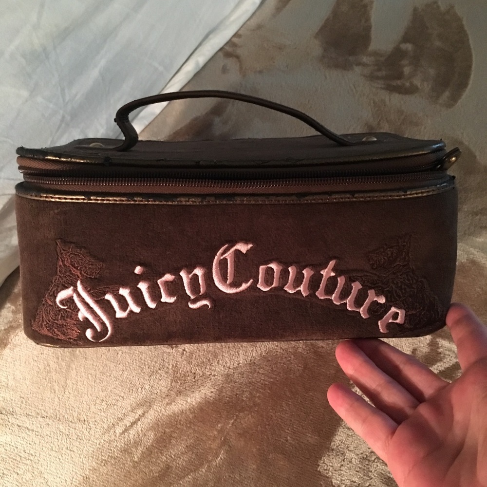Large Juicy Couture Makeup Case